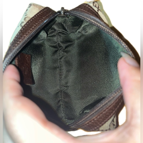 Gucci Wallet Coin Case Brown PVC - Picture 3 of 8